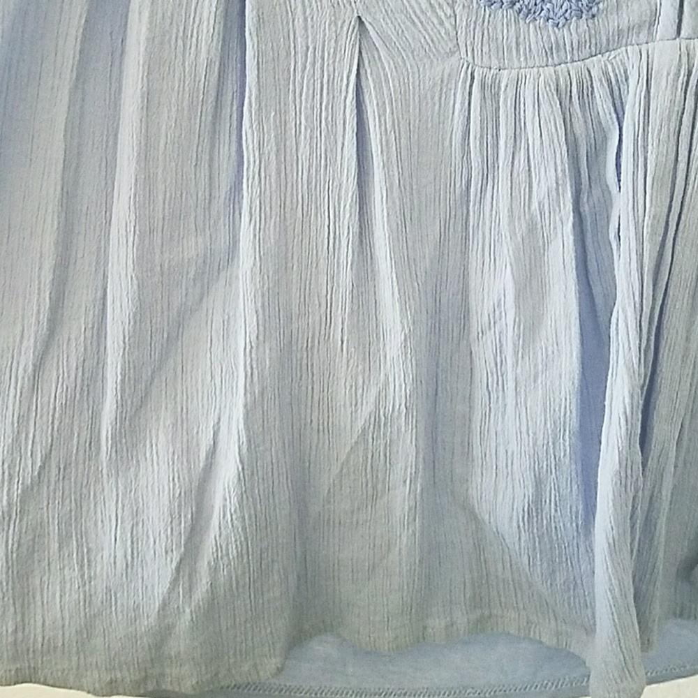 NEW baby blue knit tank - Picture 7 of 9