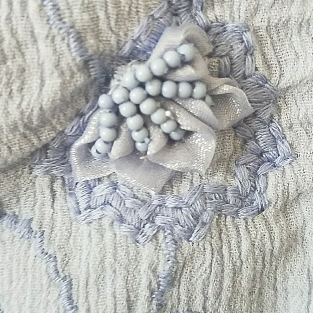 NEW baby blue knit tank - Picture 5 of 9