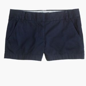 J.Crew 3" Chino Navy Shorts