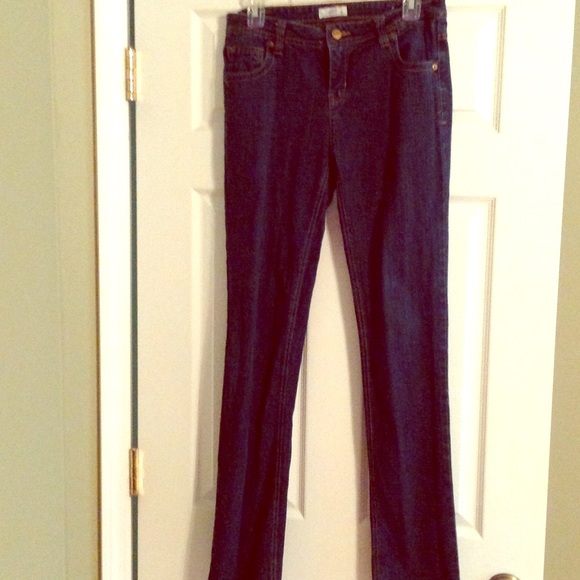 Straight leg denim