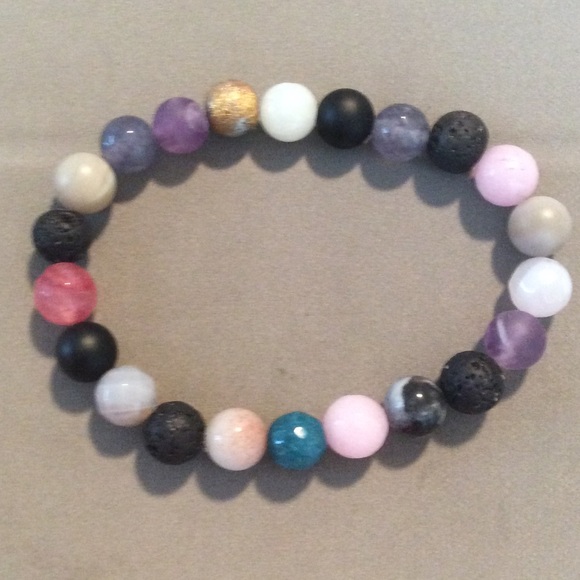 New Oil Diffuser Gem Bracelet