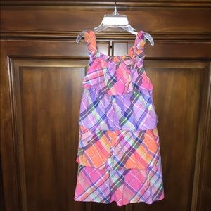 Colorful Ruffled dress