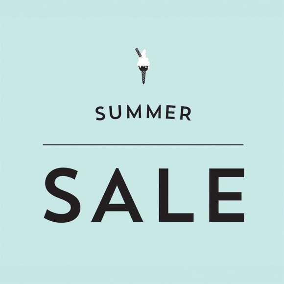 SUMMER SALE. Everything must go!