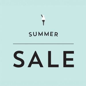 SUMMER SALE. Everything must go!