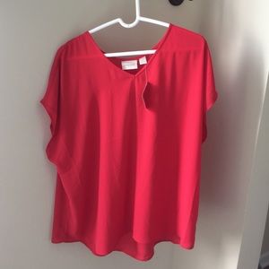 Chicos Red Top