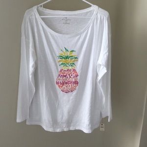 Talbots Pineapple Top