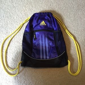 Adidas drawstring bag