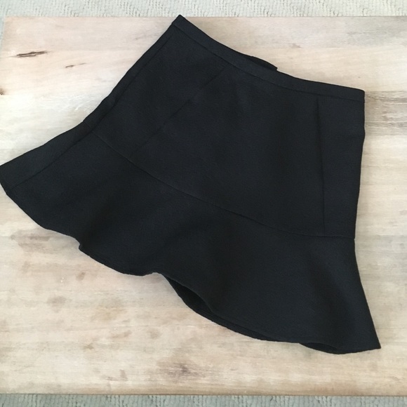 C. Luce textured flip skirt