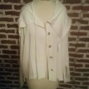 Bryn Walker Off White Knit Jacket