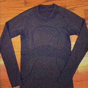 Lululemon Swiftly Long Sleeve Grey EUC