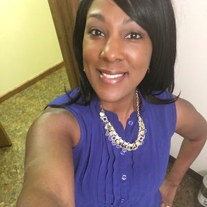 Cobalt blue necklace