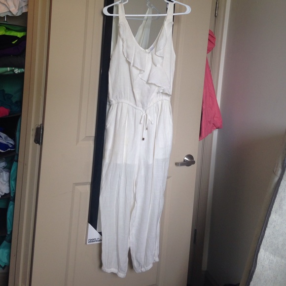 Cream Colored Jumpsuit