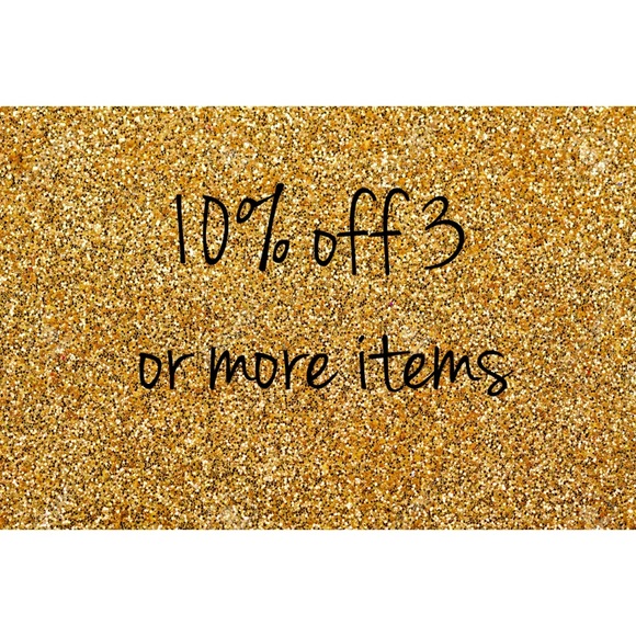10% off 3 or more items