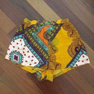 LF Print Flowy Shorts