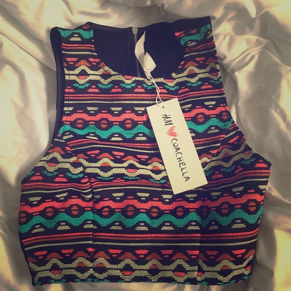 Coachella Tribal Crop Top