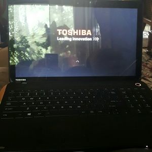 Very nice windows 8 toshiba touchscreen laptop