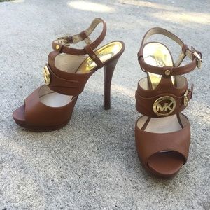 Michael Kors Sandals Heels 7.5
