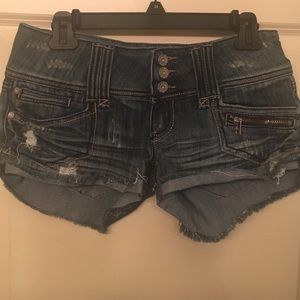 Almost famous denim shorts