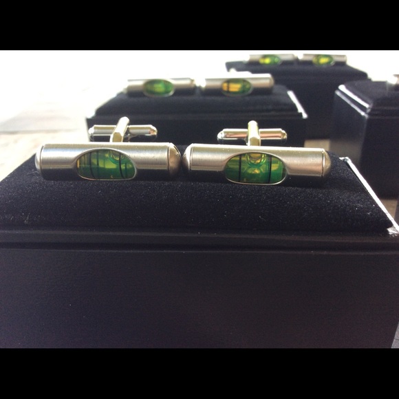 Green Level Cufflinks