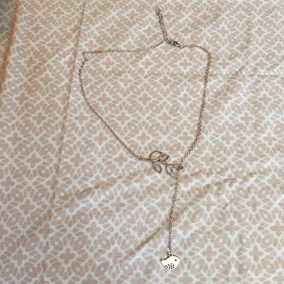 Leaf & Bird Necklace - Picture 3 of 5