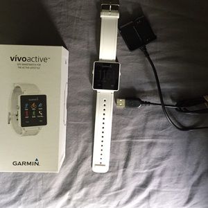 Garmin Vivoactive GPS smart watch
