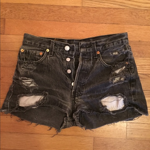Levis denim shorts