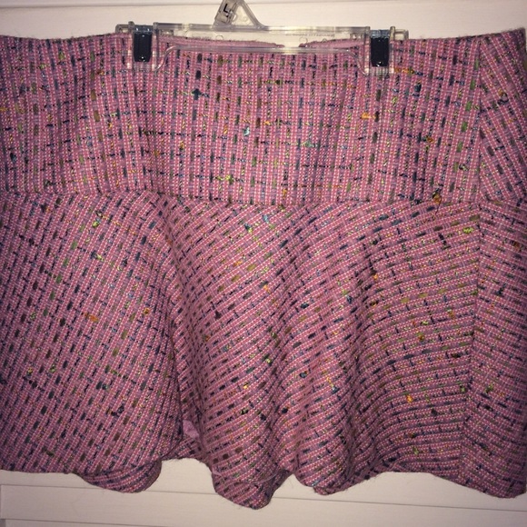 Bebe short pink skirt