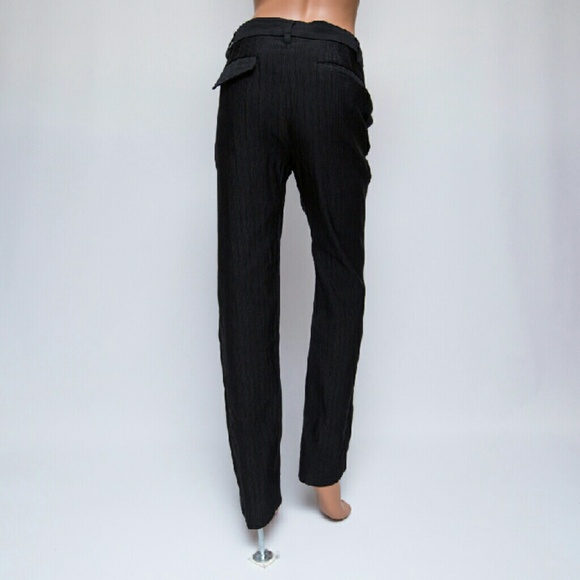 Marc Jacobs 6x30 Black Straight Leg Pants - Picture 3 of 4