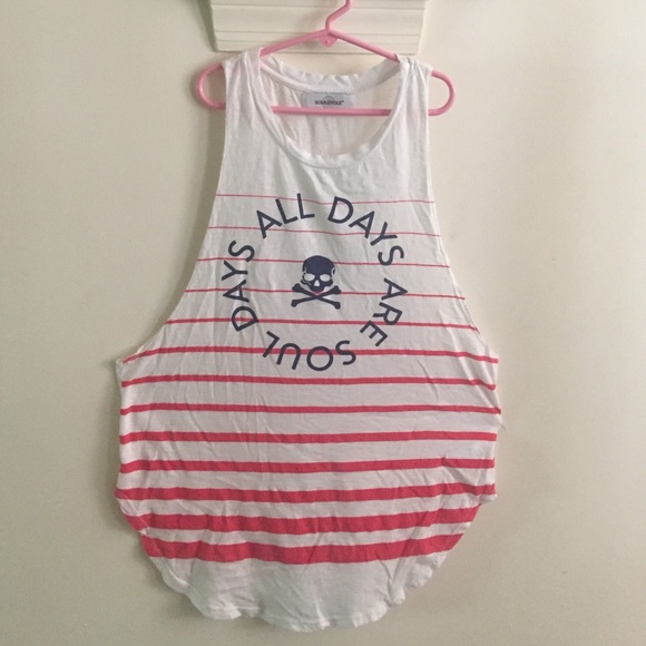 Striped Soul Cycle Tank Top