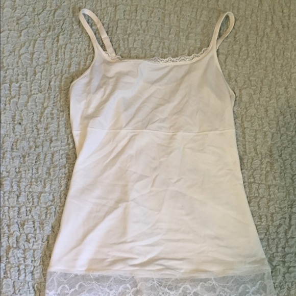 Flexees Slimming Cami with Lace Detail