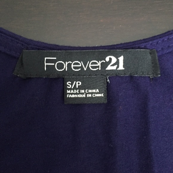 EUC Forever 21 Blue Sequence Dress Size Small - Picture 3 of 4