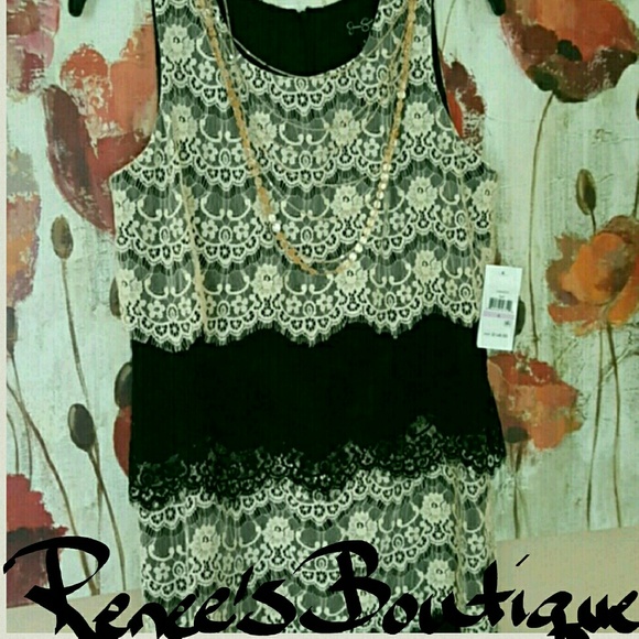 🚫Sold🚫NWT!🌷JESSICCA SIMPSON LACE DRESS🌷 - Picture 4 of 4