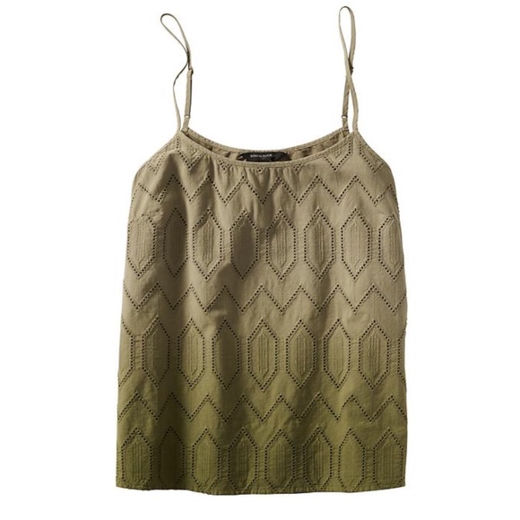 Green Banana Republic Tank Top - Picture 1 of 2