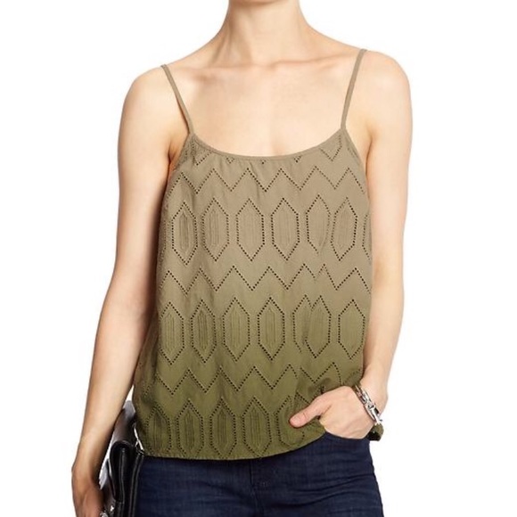 Green Banana Republic Tank Top - Picture 2 of 2