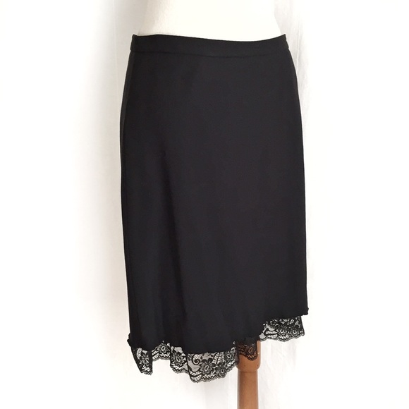 Laundry By Shelli Segal Skirts Laundry By Shelli Segal Black Wool