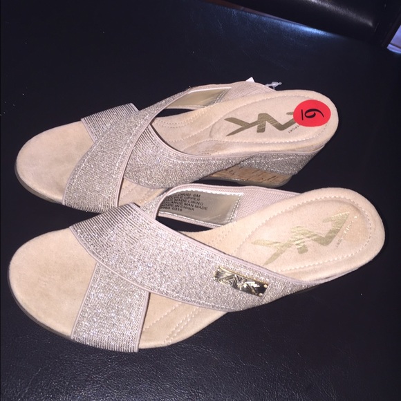 Strappy Wedge Sandal