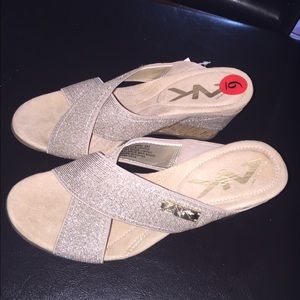 Strappy Wedge Sandal