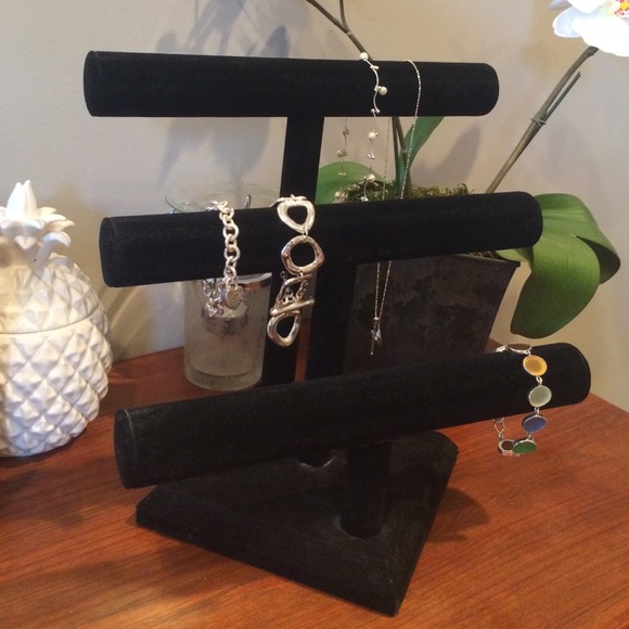 Jewelry organizer! Black velvet