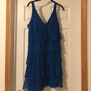 J. Crew navy party dress👗