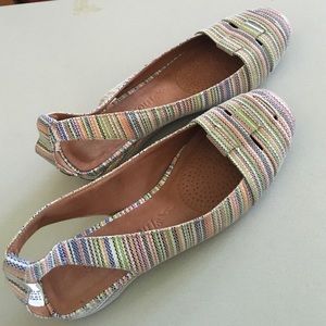Gentle Souls Wedge Ballet Flat Size 5.5
