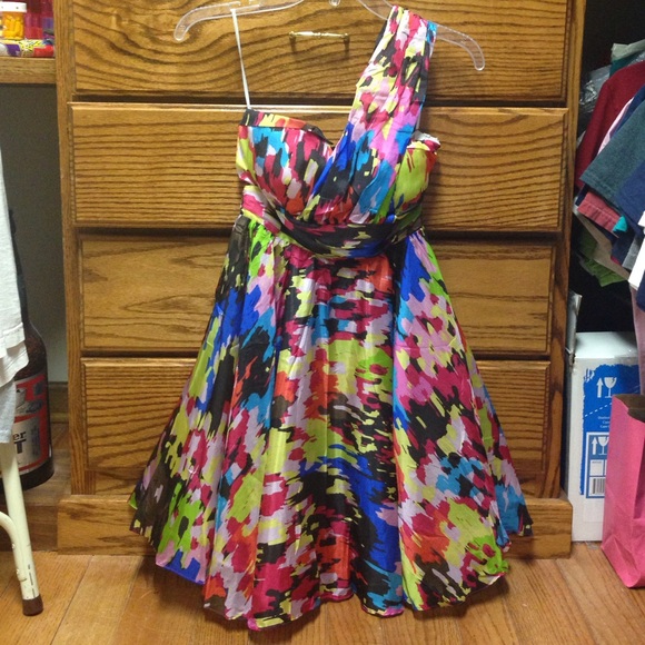 Colorful Lulu's formal dress