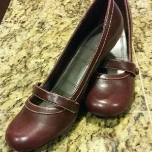 Mary Jane Burgundy Heels Last One Holiday Deals
