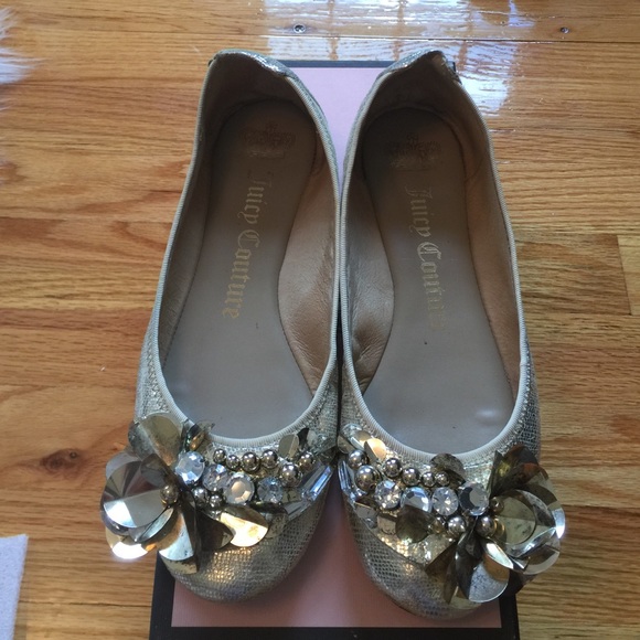 ❌Sold❌Juicy CoutureArtisan Platino Metallic shoes