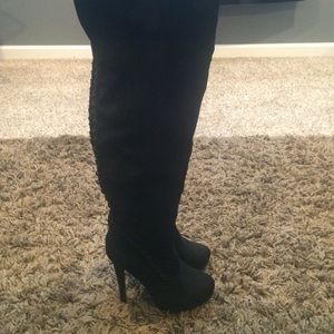 Over the knee boots