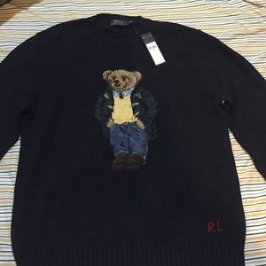 2015 christmas edition polo bear sweater brand new