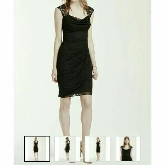 Black lace dress