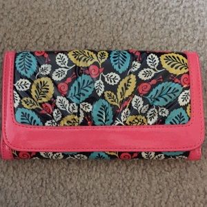 Vera Bradly Happy Snails Wallet