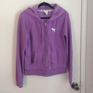 Purple - PINK Victoria Secret Hoodie Size:M