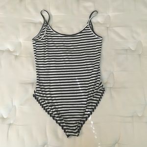 stripped tank body suit