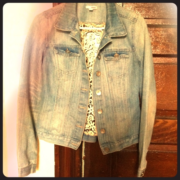 Mesh Back , Jean Jacket